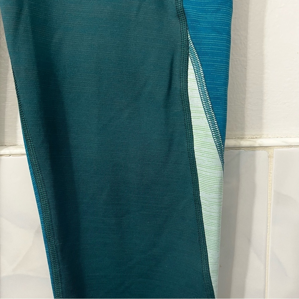 Outdoor Voices Zoom 7/8 Techsweat Colorblock Leggings M Athleisure Pilates Yoga - Picture 7 of 12